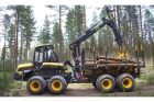 Эвакуатор для лесозаготовительной спецтехники до 6 тонн