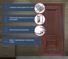Дверь с терморазрывом для дома «Толедо» модель «Белуга-термо»