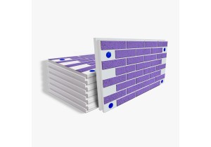 Термопанель клинкер (1000x600x55 мм) фиолетовый
